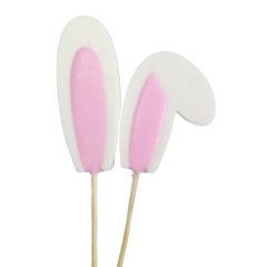 Фигурка из шоколадной глазури Ушки зайчика 8 см ГП20