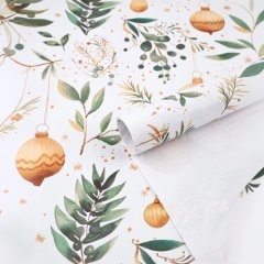 Бумага упаковочная "Зимние веточки" 70х100 см 10549228