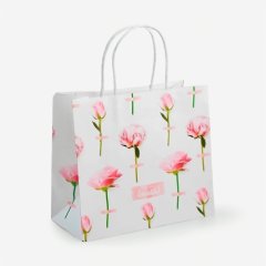 Пакет бумажный "You are beautiful" 25х22х12 см 3823498