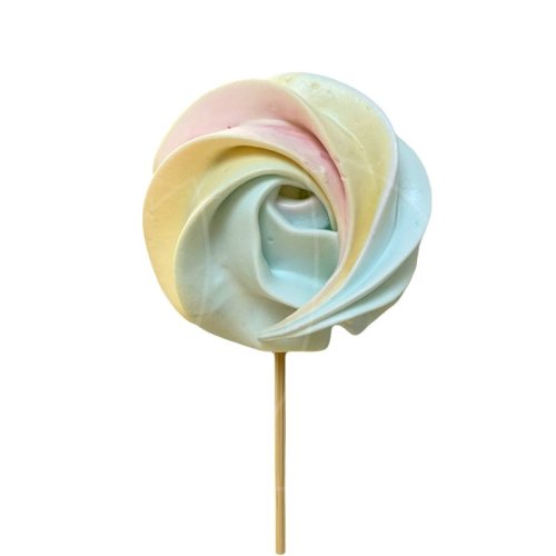 Украшение кондитерское сахарное безе на палочке "Радужное" 15 г Б31 радужное	