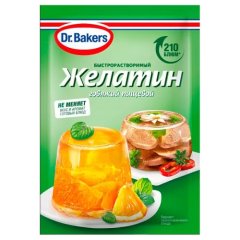 Желатин пищевой гранулированный говяжий 210 bloom Dr.Oetker (Dr. Bakers) 20 г 