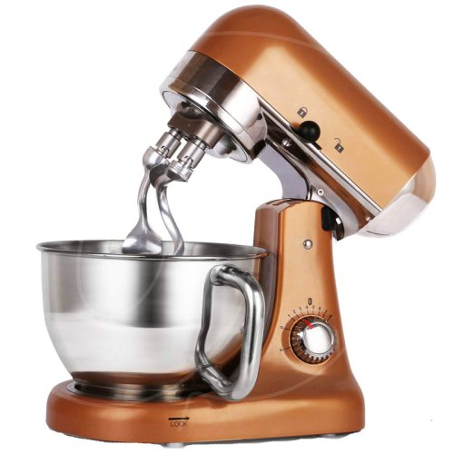 Миксер планетарный GEMLUX GL-SM5G "Золотой" 