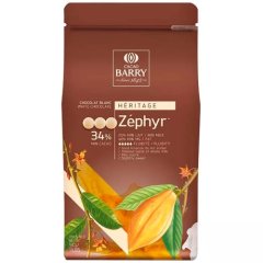 Шоколад белый CACAO BARRY "Zephyr" 34% 1 кг CHW-N34ZEPH-2B-U73