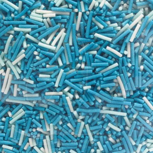 Посыпка кондитерская вермишель "Сине-бело-голубая" 50 г tp19817