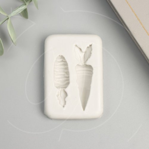 Молд силиконовый "Морковки" 6946472