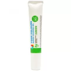 Краситель пищевой гелевый водорастворимый Food Colours "Зелёный" 20 г WSG-T15, 25525