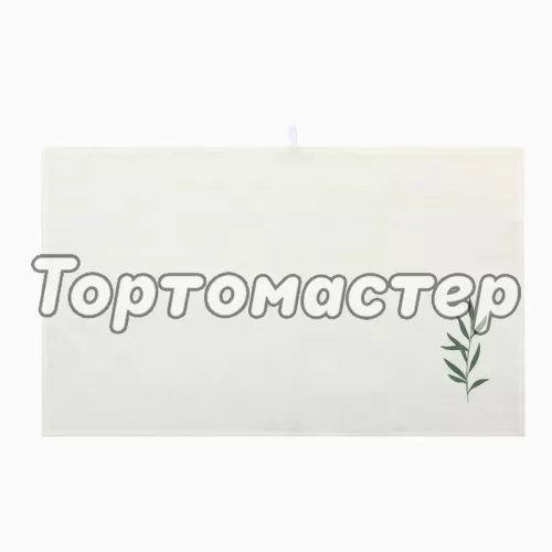Набор полотенец кухонных Лён "Листики" 40х70 см 2 шт 10532434
