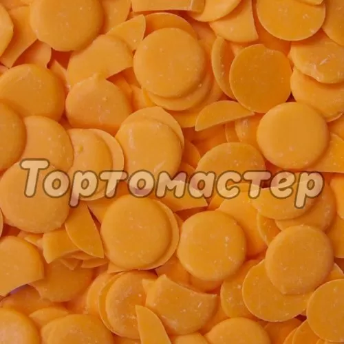 Шоколадная глазурь оранжевая апельсиновая ШОКОМИЛК 200 г 