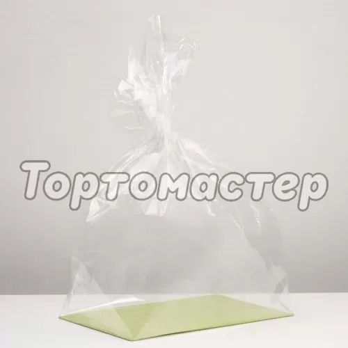 Пакет прозрачный с жёстким дном 5,5х6 см 5 шт 190513