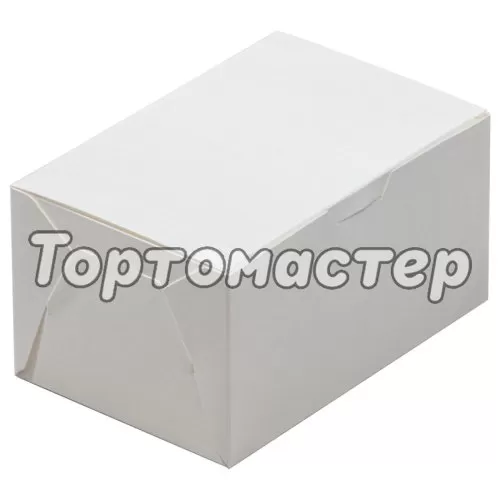 Коробка для сладостей белая 15х10х8 см ForG SIMPLE W 150*100*80 FL