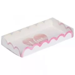 Коробка для сладостей "Я тебя люблю" 21х10,5х3 см 4711907